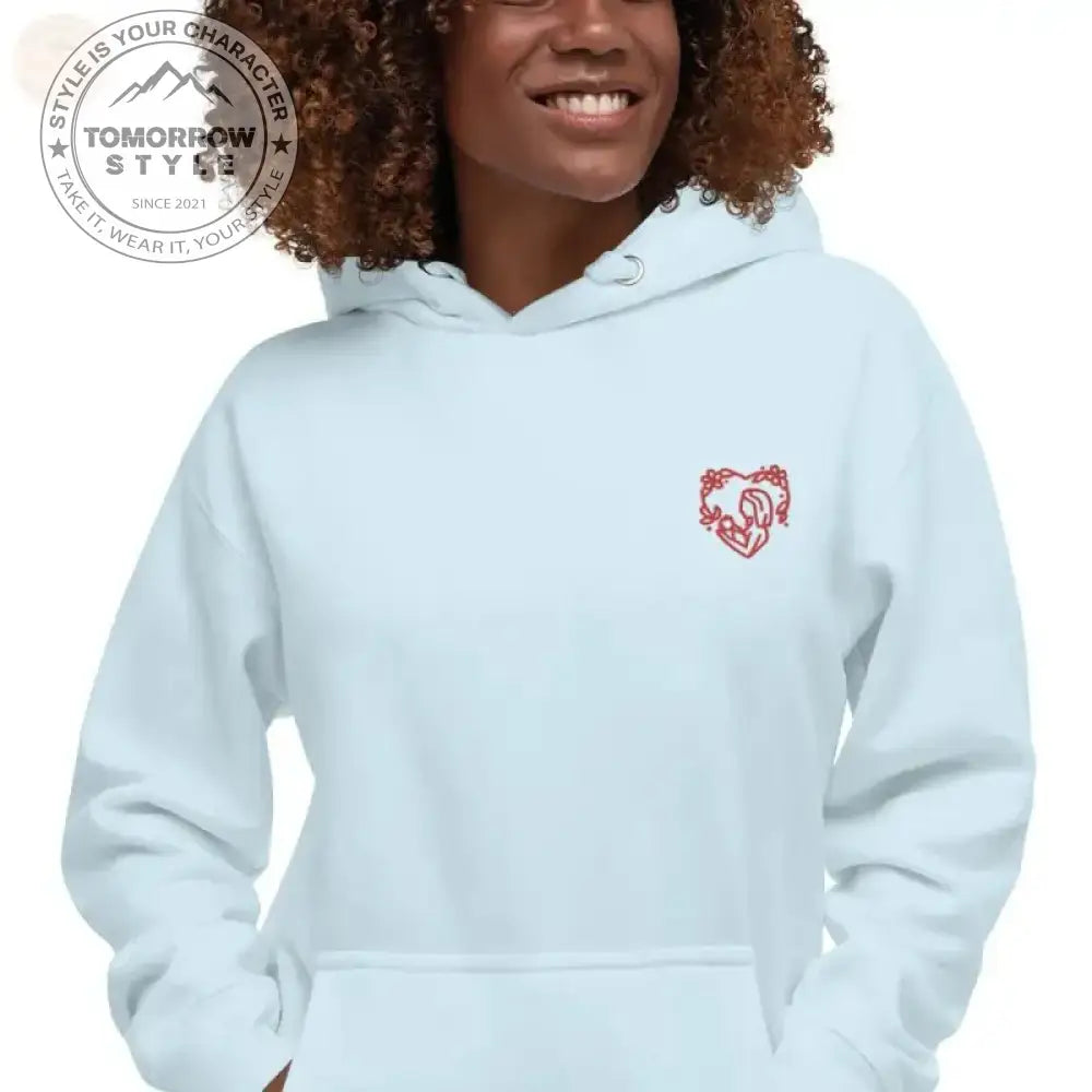 Unglaublich weicher bestickter Damen - Hoodie – Der weichste Kapuzenpulli! - Tomorrow Style