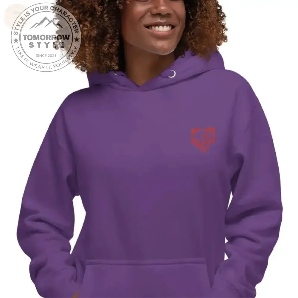 Unglaublich weicher bestickter Damen - Hoodie – Der weichste Kapuzenpulli! - Tomorrow Style