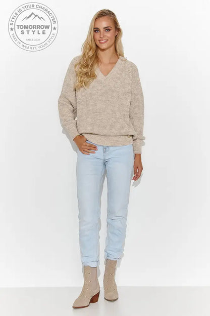 Pullover Model 184787 Makadamia - Tomorrow Style