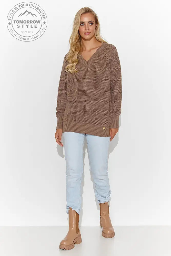 Pullover Model 184787 Makadamia - Tomorrow Style