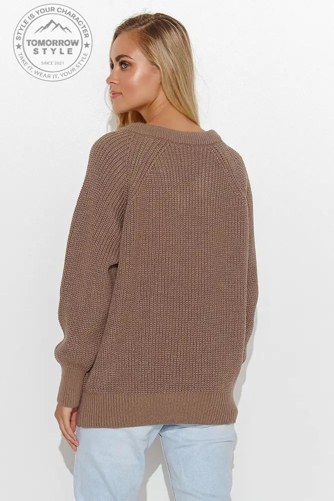 Pullover Model 184787 Makadamia - Tomorrow Style
