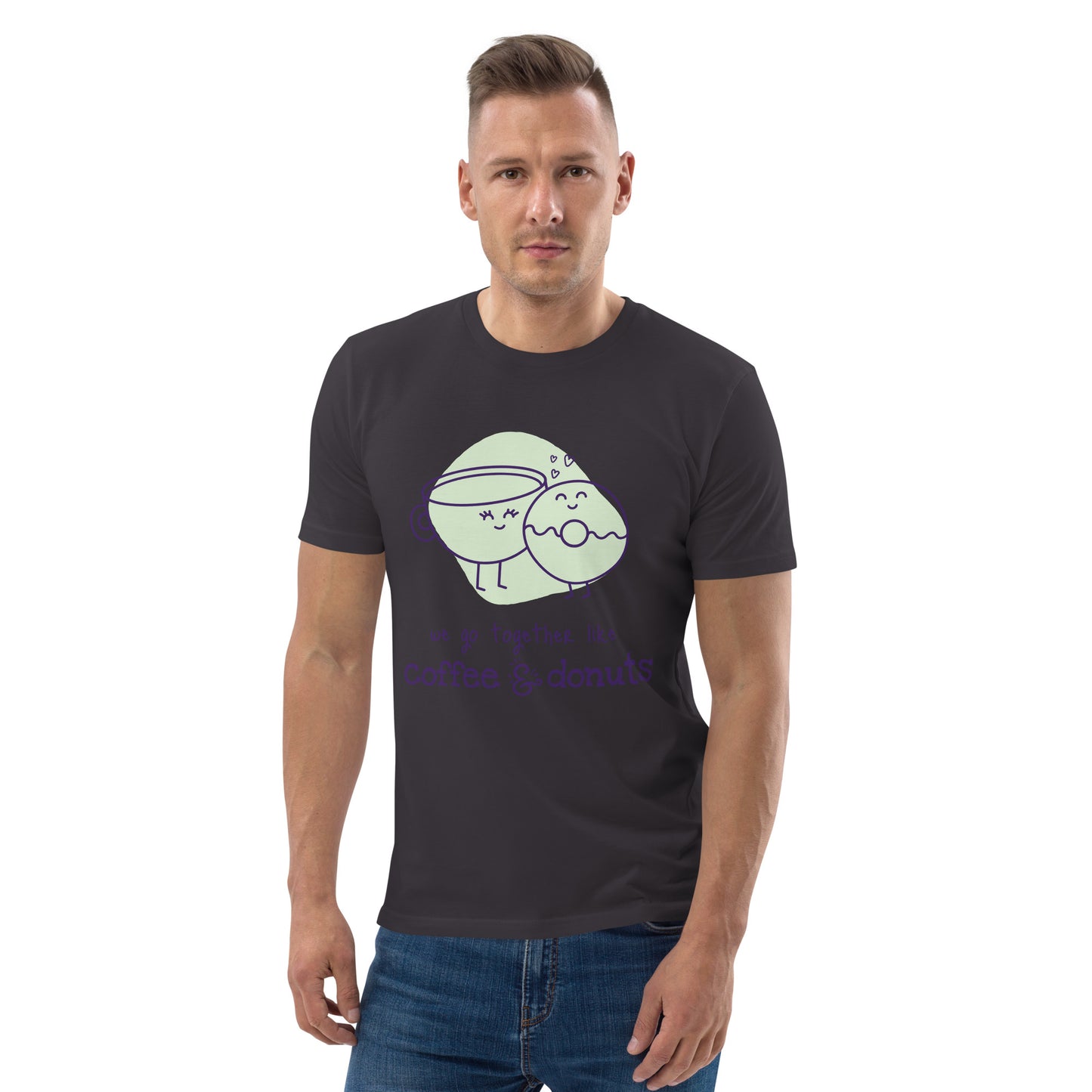 Herren-Bio-Baumwoll-T-Shirt