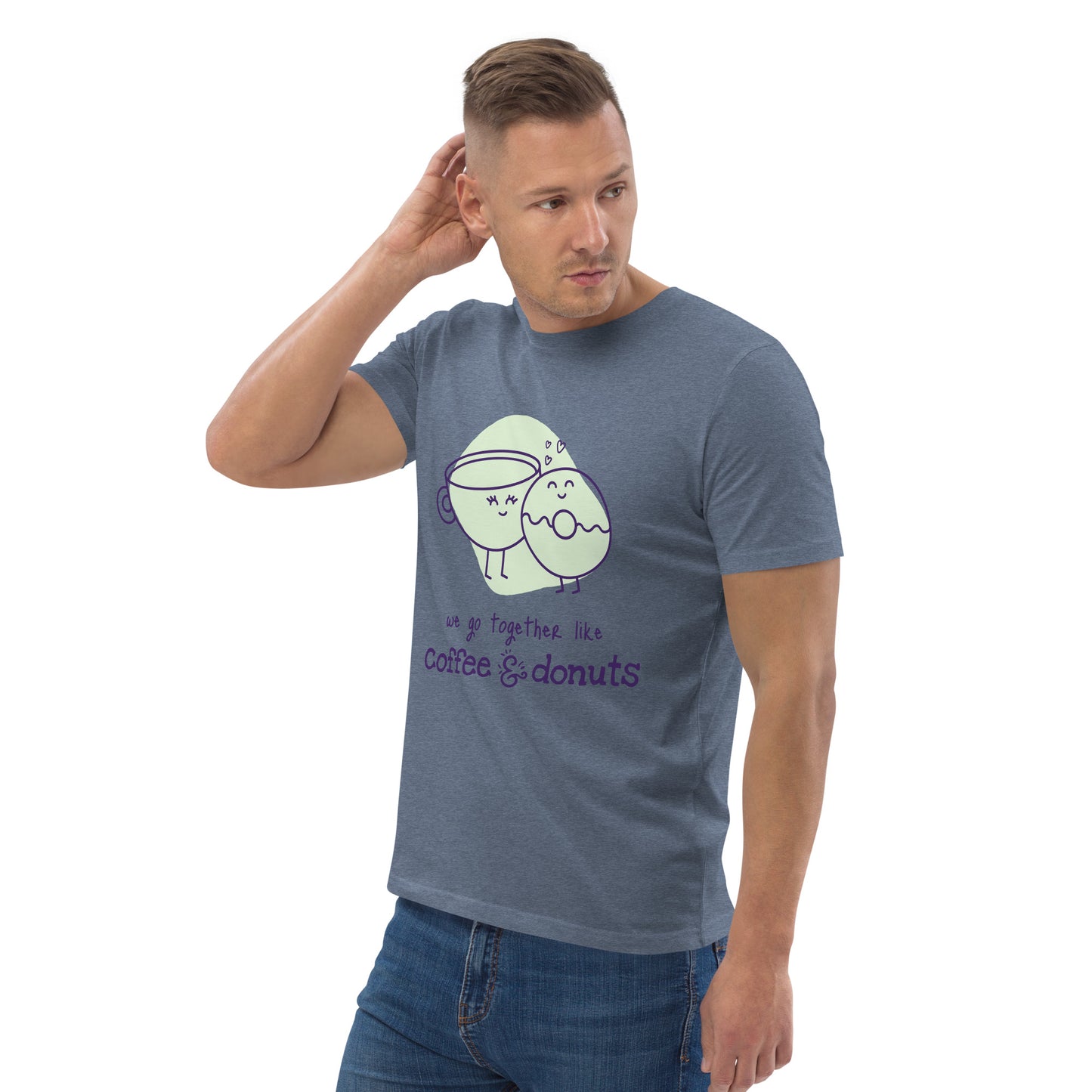 Herren-Bio-Baumwoll-T-Shirt