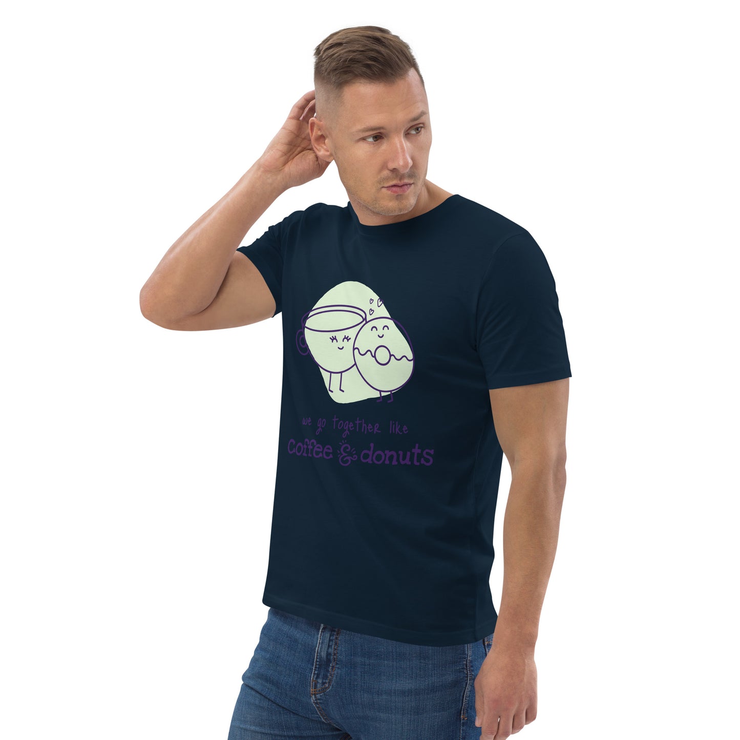 Herren-Bio-Baumwoll-T-Shirt