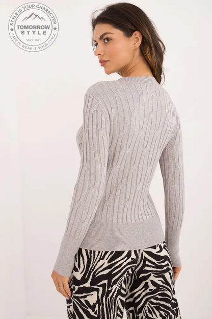 Vielseitiger Damen-Casual-Pullover mit Rundhalsausschnitt und langer Ärmeln - Tomorrow Style