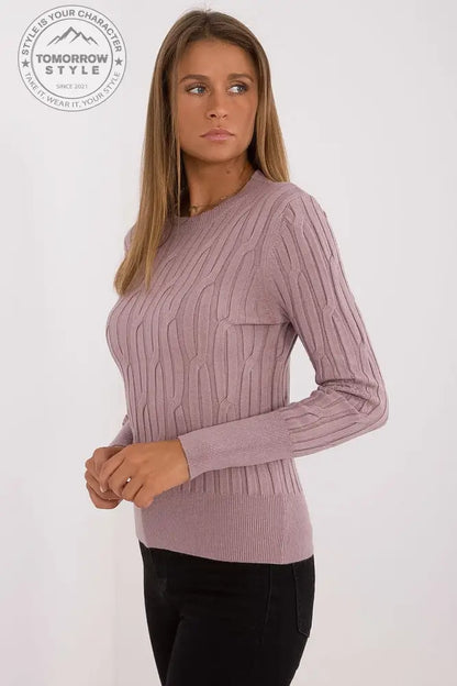 Vielseitiger Damen-Casual-Pullover mit Rundhalsausschnitt und langer Ärmeln - Tomorrow Style
