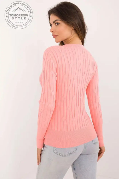 Vielseitiger Damen-Casual-Pullover mit Rundhalsausschnitt und langer Ärmeln - Tomorrow Style