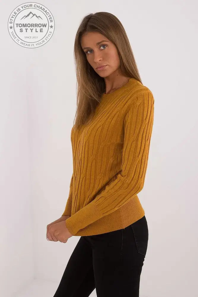 Vielseitiger Damen-Casual-Pullover mit Rundhalsausschnitt und langer Ärmeln - Tomorrow Style