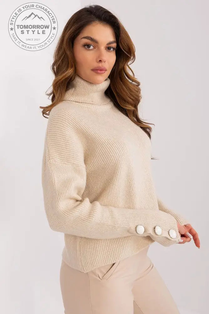 Rollkragenpullover Model 190749 Badu - Tomorrow Style