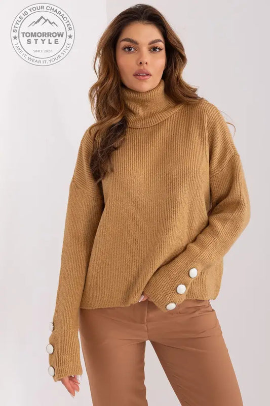 Rollkragenpullover Model 190749 Badu - Tomorrow Style