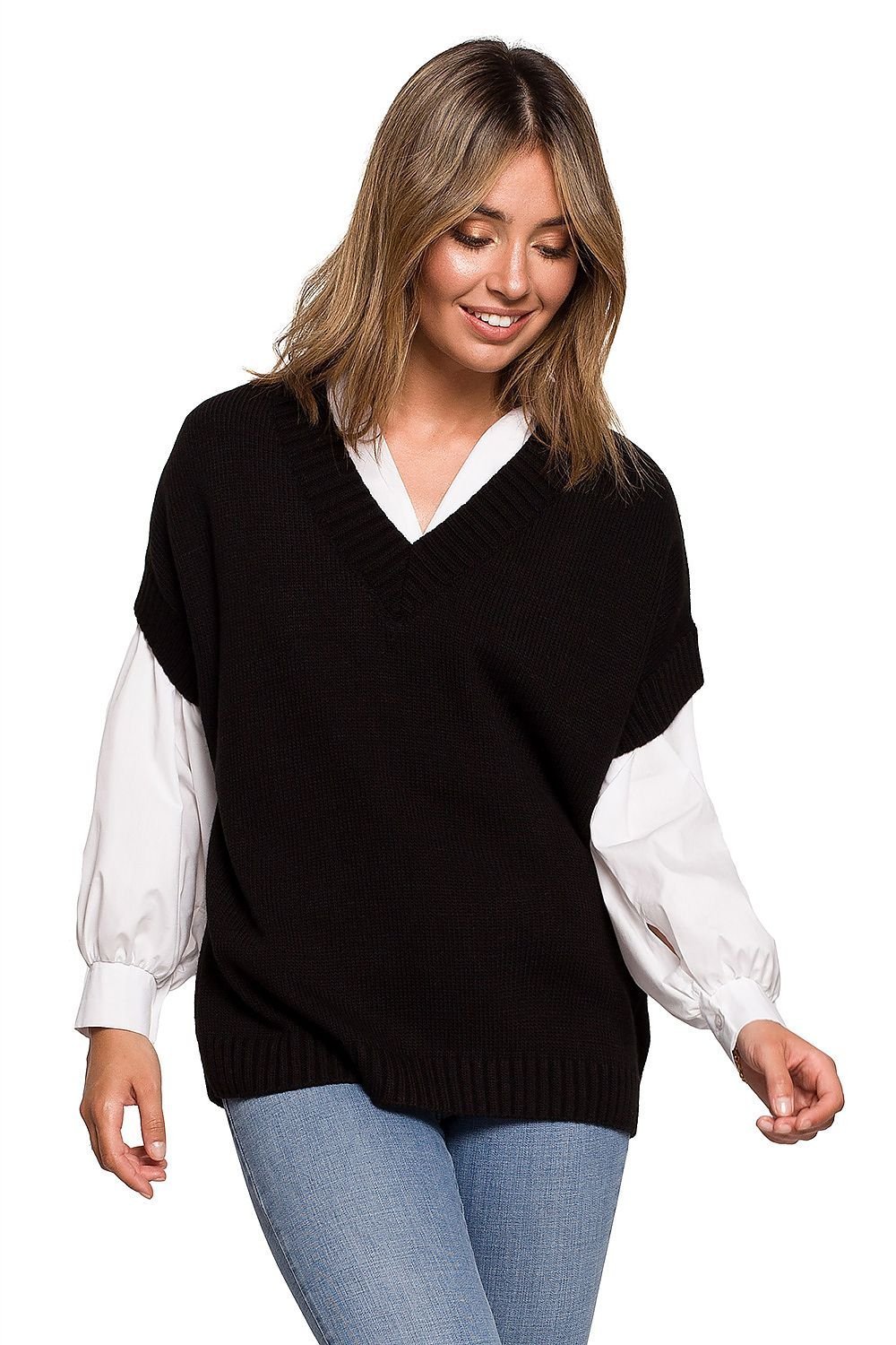 Weste Model 157588 BE Knit - Tomorrow Style