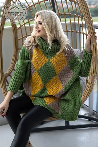 Rollkragenpullover Model 171305 PeeKaBoo - Tomorrow Style