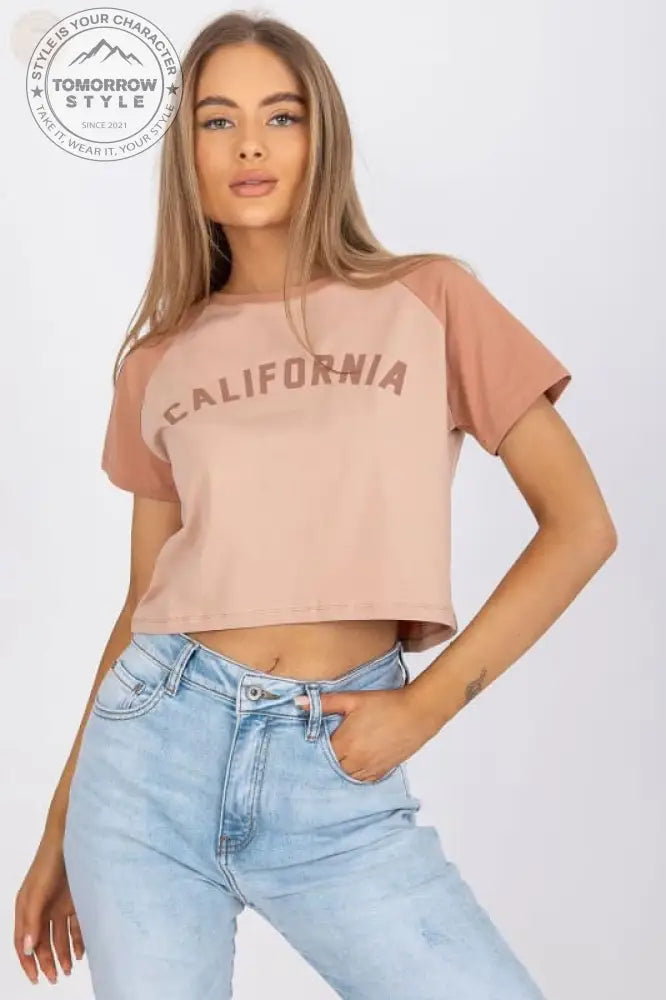 Wunderschönes Damen T-Shirt mit aufregendem Schriftzug auf der Vorderseite! - Tomorrow Style