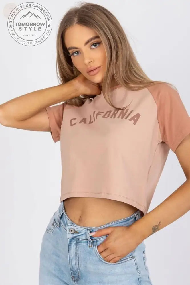 Wunderschönes Damen T-Shirt mit aufregendem Schriftzug auf der Vorderseite! - Tomorrow Style