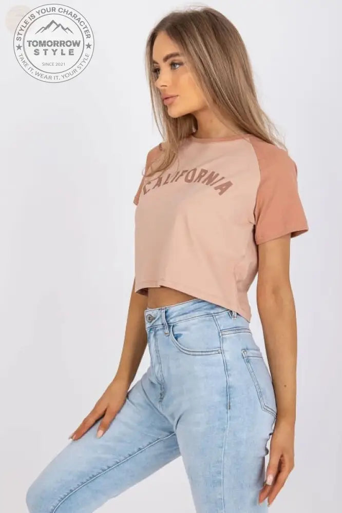 Wunderschönes Damen T-Shirt mit aufregendem Schriftzug auf der Vorderseite! - Tomorrow Style