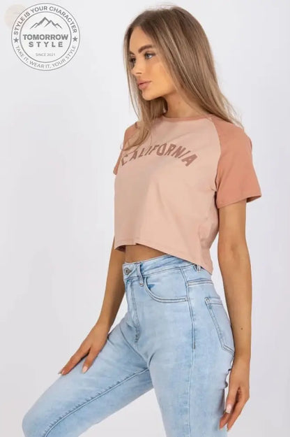 Wunderschönes Damen T-Shirt mit aufregendem Schriftzug auf der Vorderseite! - Tomorrow Style