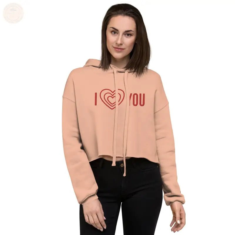 Zestful bestickter Crop Power Hoodie – dieser aufregende Hingucker! - Tomorrow Style