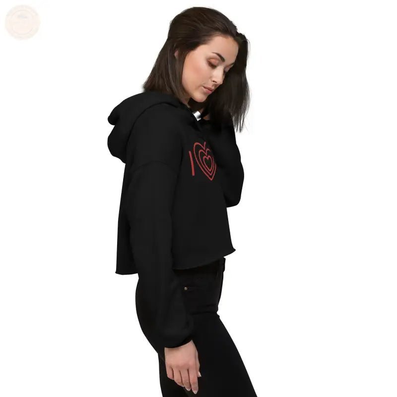 Zestful bestickter Crop Power Hoodie – dieser aufregende Hingucker! - Tomorrow Style