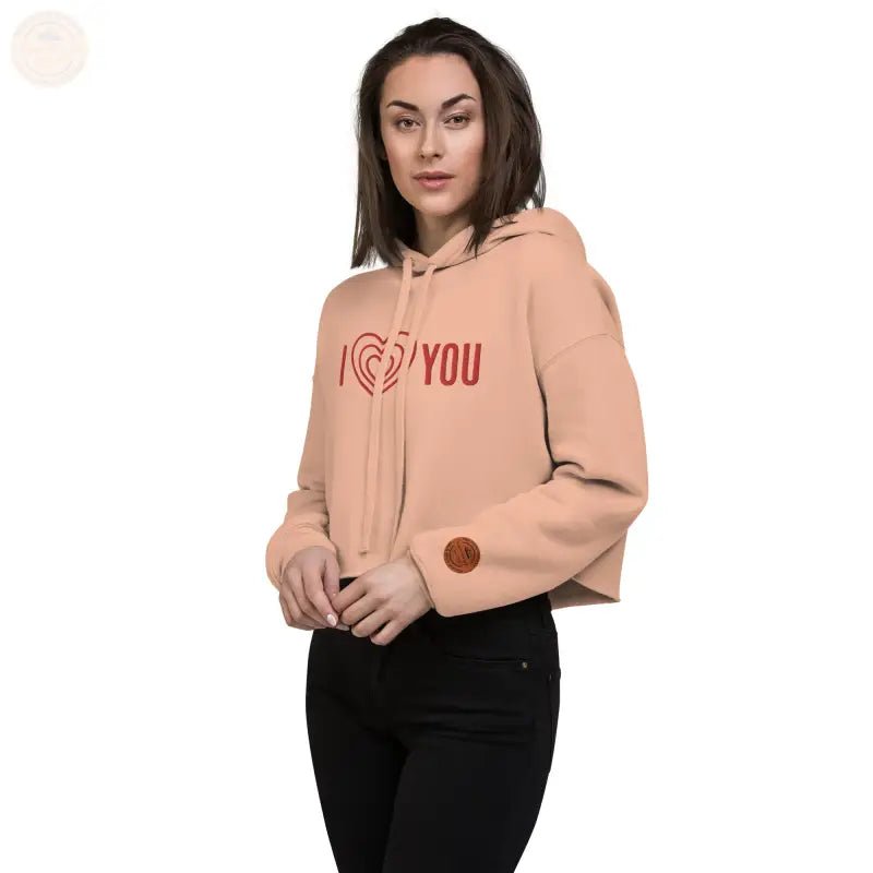 Zestful bestickter Crop Power Hoodie – dieser aufregende Hingucker! - Tomorrow Style