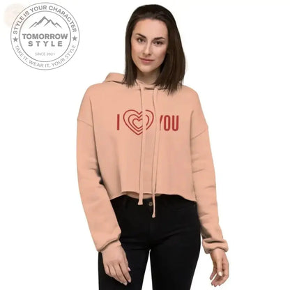 Zestful bestickter Crop Power Hoodie – dieser aufregende Hingucker! - Tomorrow Style