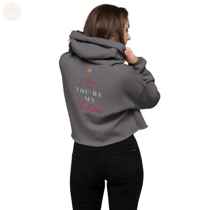 Zesty Chic: Premium Damen Crop Hoodie! - Tomorrow Style