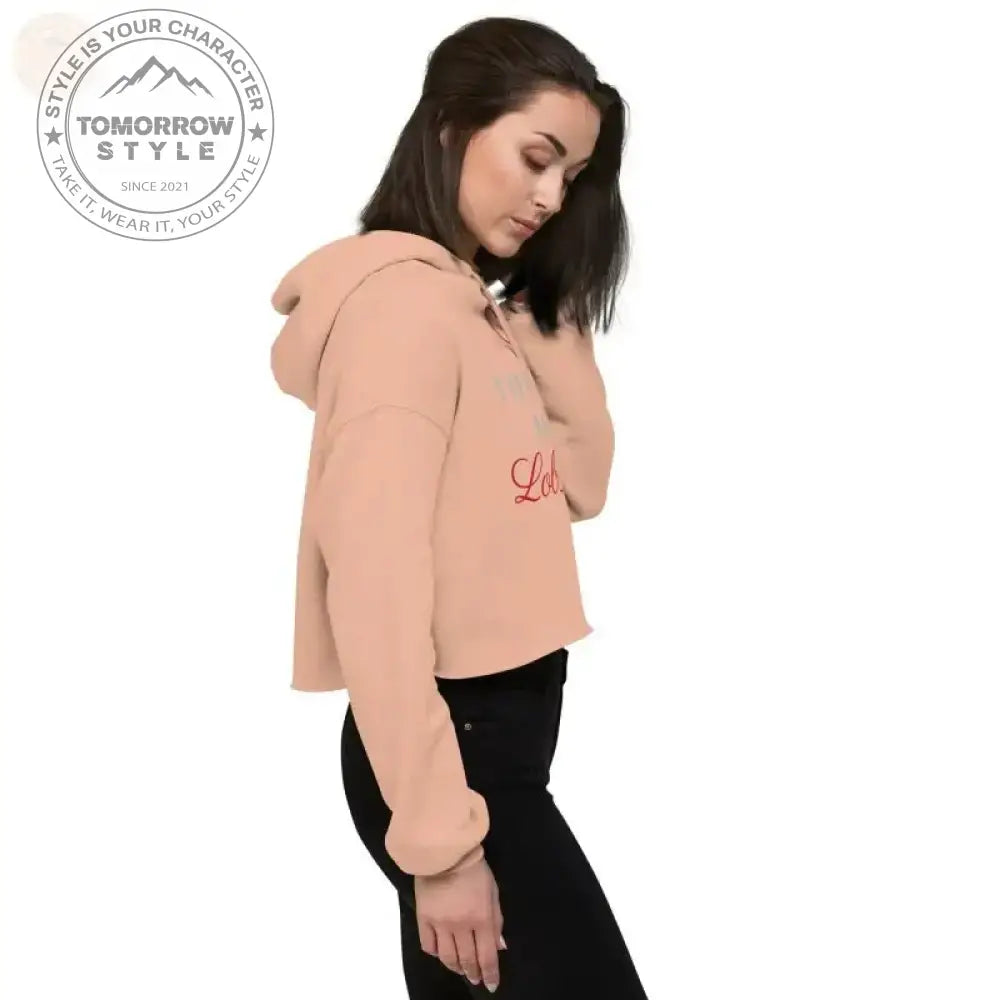 Zesty Chic: Premium Damen Crop Hoodie! - Tomorrow Style