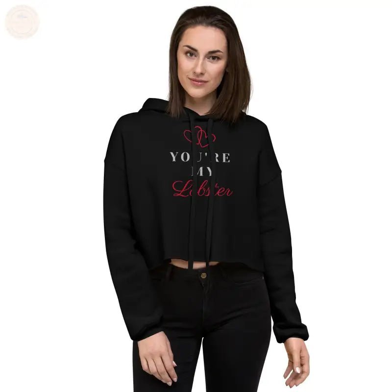 Zesty Chic: Premium Damen Crop Hoodie! - Tomorrow Style