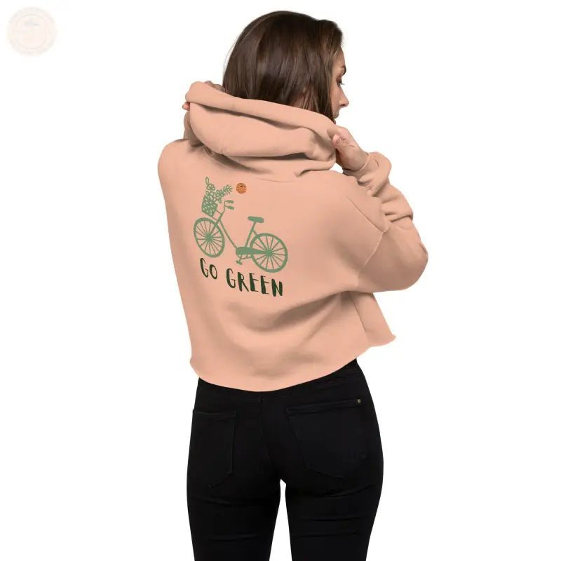 Zesty Chic: Premium Damen Crop Hoodie! - Tomorrow Style