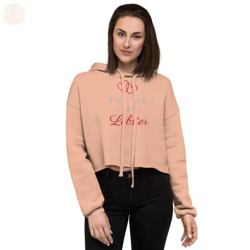 Zesty Chic: Premium Damen Crop Hoodie! - Tomorrow Style