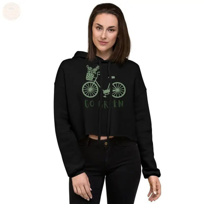 Zesty Chic: Premium Damen Crop Hoodie! - Tomorrow Style